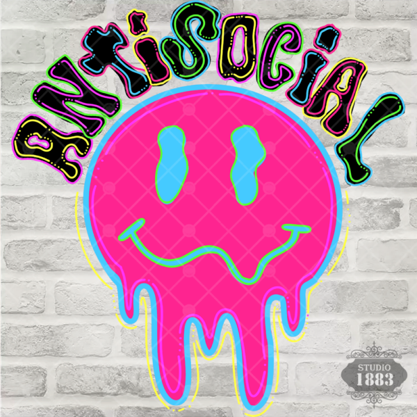 T424-Antisocial smiley