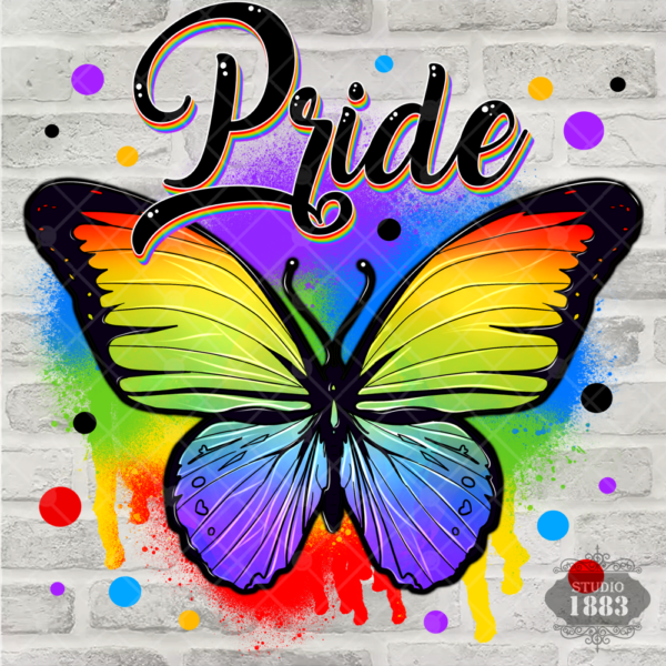 T451-Pride Butterfly