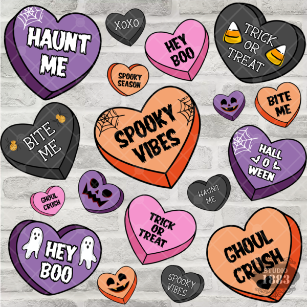 T496-halloween candy hearts