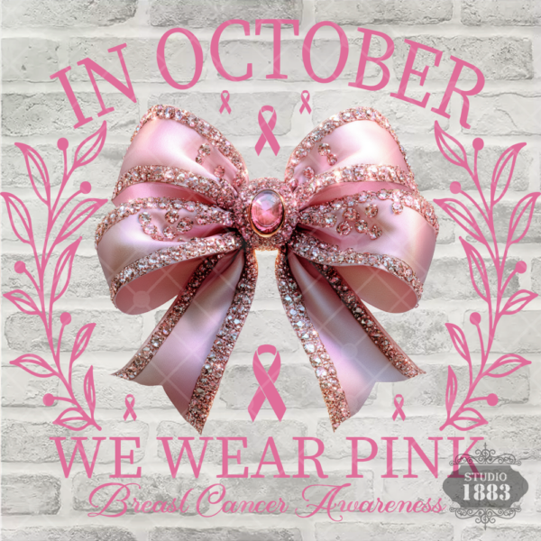 T544-In October Coquette Breast Cancer