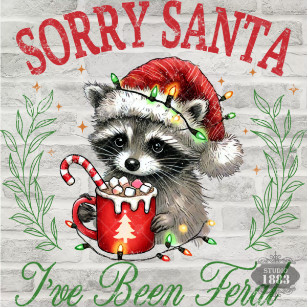 T554-Sorry Santa I've Been Feral