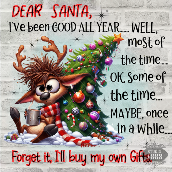 T582-DearSanta forget it