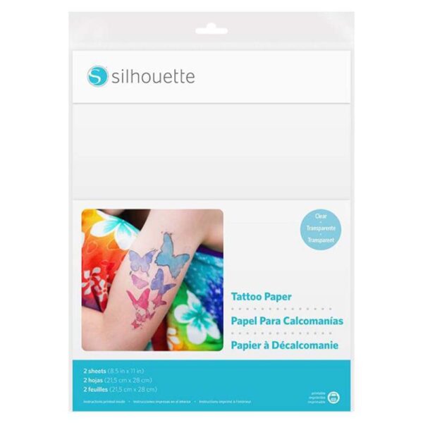 Temporary Tattoo Paper - Clear